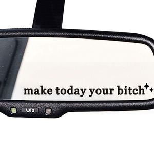 Affirmation stickers 2- 4in width versatile mirrors,cups,laptops,cases etc.